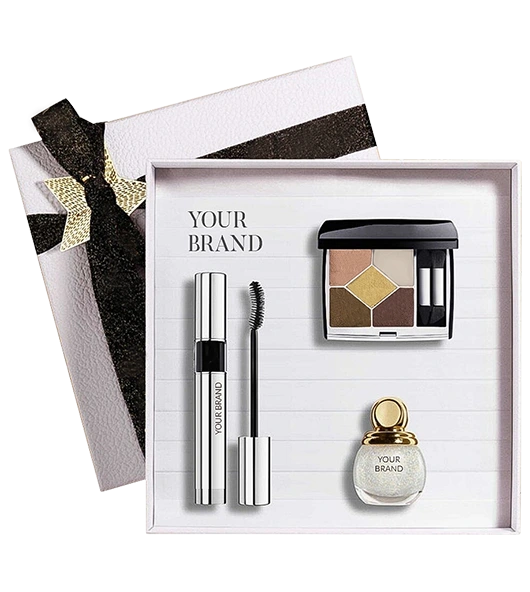 Private label cosmetics gift set OEM
